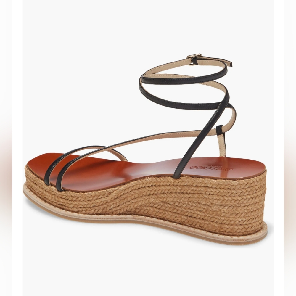 Jimmy Choo women's Driver 60 Wedge Heel Sandals Size 39 ,NWB - Picture 3 of 7